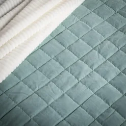 inny Narzuta na łóżko turkusowa GISELLE 200x220 cm