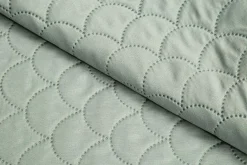 Narzuta na łóżko zielona NICEA 180x200 cm