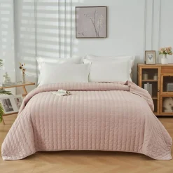 inny Narzuta różowa LOVELY 220x200 cm