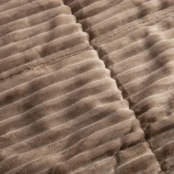 Narzuta sztruksowa beżowa SALSA 180x200 cm