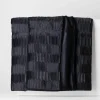 inny Narzuta welurowa czarna FALTEN 220x200 cm