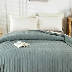 inny Narzuta zielona CASSIEN 180x200 cm