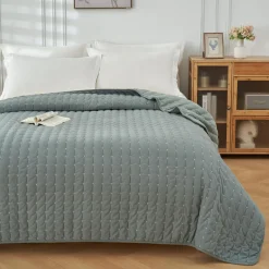 Koce I Narzuty|inny Narzuta zielona LOVELY 220x200 cm