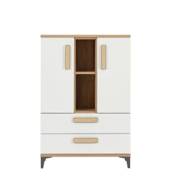 Regały Dla Dzieci|Szafki|Furni Home Niski regał z wnękami KUBO