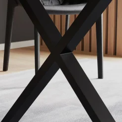 Stoły|FORTE Nogi metalowe typu X do stołu MODUL