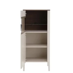 Witryny| Nowoczesna witryna z oświetleniem WENECJA lewa