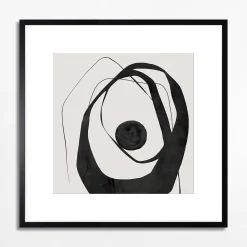 Obrazy I Dekoracje Ścienne|inny Obraz abstrakcyjny CHAOTIC CIRCLE II 50x50 cm