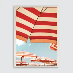 Obrazy I Dekoracje Ścienne|inny Obraz BEACH UMBRELLAS 50x70 cm