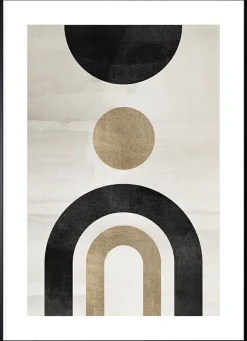 Obraz BLACK ZEN I 50x70 cm