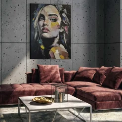 Obrazy I Dekoracje Ścienne|inny Obraz CANVAS PAINTING LAUREL 70x100 cm