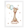 Dzieci Obraz do pokoju dziecięcego LITTLE GIRAFFE 20x30 cm