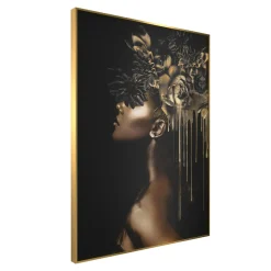 Obraz do salonu profil YOWITA 50x70 cm