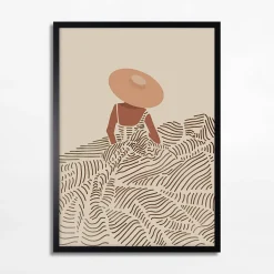 inny Obraz GEOMETRIC WOMAN II 70x100 cm