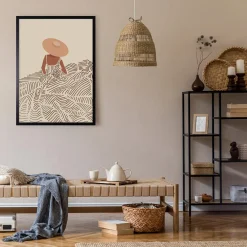 inny Obraz GEOMETRIC WOMAN II 70x100 cm