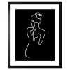 Obraz Line Art Kobieta LINEAR I 43x53 cm