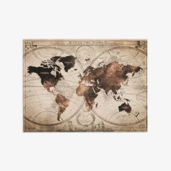 inny Obraz na ścianę ACOUSTIC OLD MAP 90x120 cm