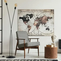 inny Obraz na ścianę ACOUSTIC OLD MAP 90x120 cm