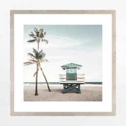 Obrazy I Dekoracje Ścienne|inny Obraz na ścianę LIFEGUARD TOWER CALIFORNIA 50x50 cm