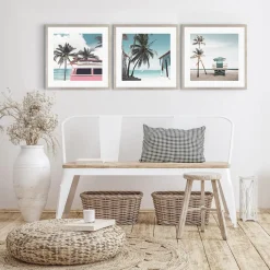 Obrazy I Dekoracje Ścienne|inny Obraz na ścianę PALM SPRINGS CALIFORNIA 50x50 cm