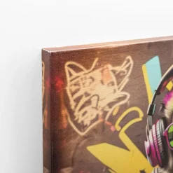 Dekoracje|Obrazy I Dekoracje Ścienne|inny Obraz na płótnie MAŁPA III 28x28 cm