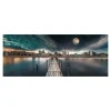 Obraz na płótnie MOON CITY 60x150 cm