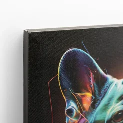 Dekoracje|Obrazy I Dekoracje Ścienne|inny Obraz na płótnie PIES I 28x28 cm