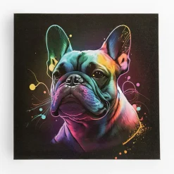 Dzieci inny Obraz na płótnie PIES II 28x28 cm