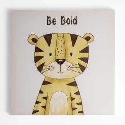 Dzieci inny Obraz na płótnie z grafiką TYGRYS 28x28 cm