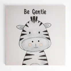 Dzieci inny Obraz na płótnie z grafiką ZEBRA 28x28 cm