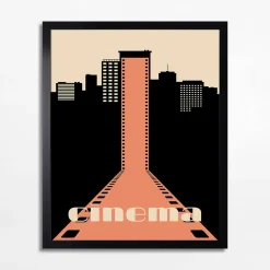 Obrazy I Dekoracje Ścienne|inny Obraz nowoczesny CINEMA II 40x50 cm