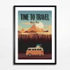 Obrazy I Dekoracje Ścienne|inny Obraz nowoczesny GÓRY TIME TO TRAVEL I 50x70 cm