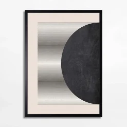 inny Obraz nowoczesny HALF CIRCLE I 50x70 cm