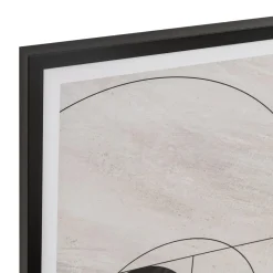 Obrazy I Dekoracje Ścienne| Obraz w czarnej ramie ABSTRACT III 50x70 cm