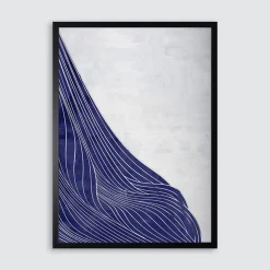 Obrazy I Dekoracje Ścienne|inny Obraz w czarnej ramie NAVY SHAPE I 50x70 cm