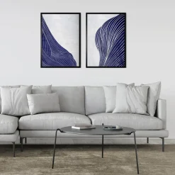 Obrazy I Dekoracje Ścienne|inny Obraz w czarnej ramie NAVY SHAPE I 50x70 cm