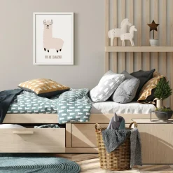 Dekoracje|Obrazy I Dekoracje Ścienne| Obraz w ramie LAMA 30x40 cm