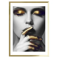 Obrazy I Dekoracje Ścienne| Obraz w złotej ramie WOMEN IN GOLD I 20x30 cm