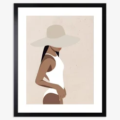 Obrazy I Dekoracje Ścienne|inny Obraz WOMEN IN HAT I 40x50 cm