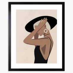 inny Obraz WOMEN IN HAT II 40x50 cm