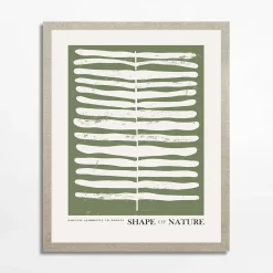 Obrazy I Dekoracje Ścienne|inny Obraz z motywem roślm SHAPE OF NATURE II 40x50 cm