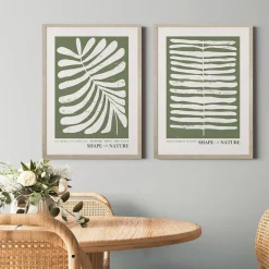 Obrazy I Dekoracje Ścienne|inny Obraz z roślm motywem SHAPE OF NATURE I 40x50 cm