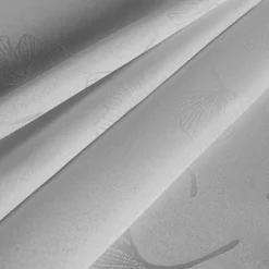 Obrusy, Serwetki I Bieżniki|Obrusy, Serwetki I Bieżniki|inny Obrus żakardowy w liście miłorzębu szary GINA 140x220 cm