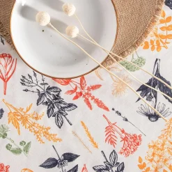 inny Obrus bawełniany okrągły HERBS 140 cm