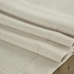 Eurofirany Obrus beżowo-srebrny LANA 140x260 cm