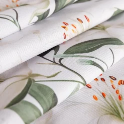 Obrusy, Serwetki I Bieżniki|Obrusy, Serwetki I Bieżniki|inny Obrus biały w kwiaty GARDENA 140x240 cm