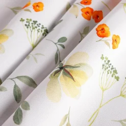 inny Obrus biały w polne kwiaty GARDENA 110x160 cm