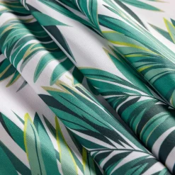 inny Obrus biały w zielone liście GARDENA 110x160 cm