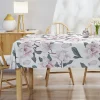 Obrusy, Serwetki I Bieżniki|Obrusy, Serwetki I Bieżniki| Obrus na stół w kwiaty 140x220 cm