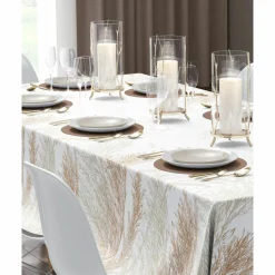 Obrusy, Serwetki I Bieżniki|Obrusy, Serwetki I Bieżniki| Obrus na stół z motywem roślinnym 110x160 cm