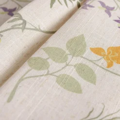 inny Obrus z lnem w polne kwiaty GARDENA 140x240 cm